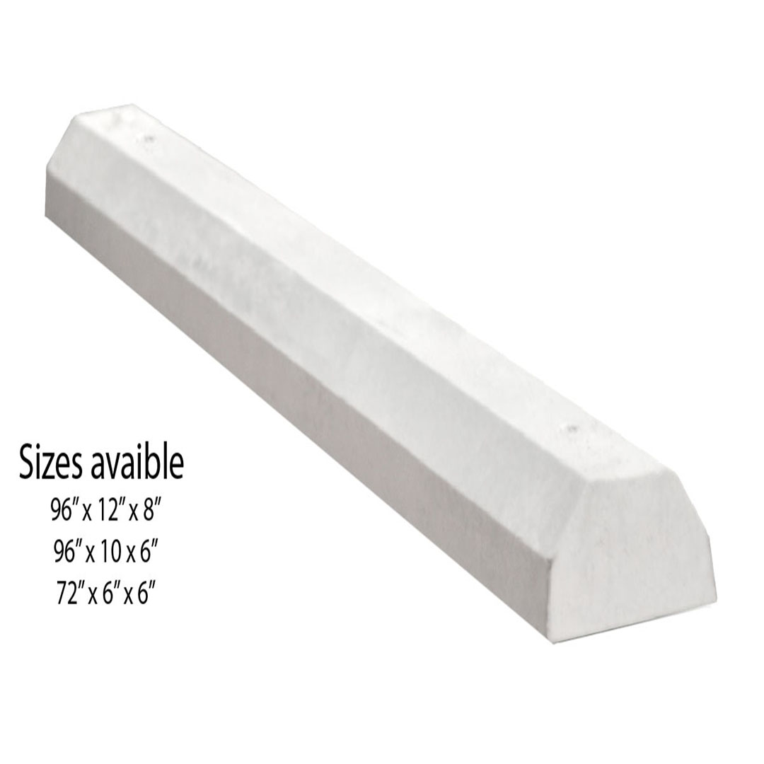 BVS parking lot bumper curb