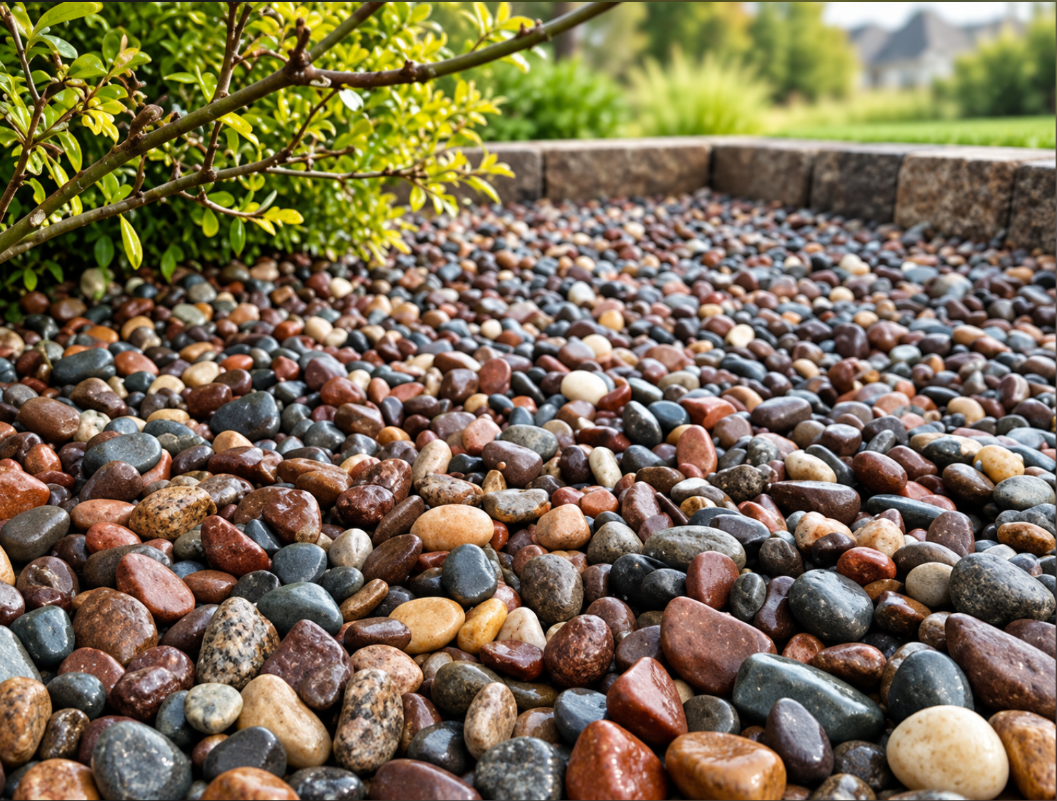 Aggregates and decorative stone